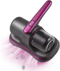 RESIGILAT - Aspirator portabil Antiacarieni si Praf cu acumulator, 50 W, tehnologie UV-C