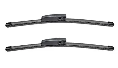 Set stergatoare parbriz VALEO SILENCIO X.TRM FLAT BLADE SET 574309, lungime 650 mm, 550 mm, fara carcasa, cu spoiler