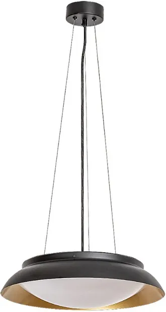 LED Pendul Rabalux - Hafsa 72134, 24W, negru-alb