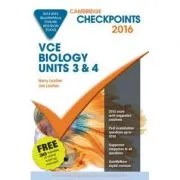 Cambridge Checkpoints VCE Biology Units 3 and 4 2016 and Quiz Me More