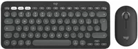 Set tastatură și mouse Logitech - Pebble 2 for Mac, wireless, gri