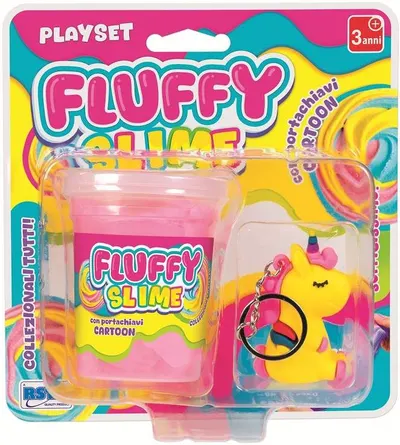 Breloc RS Toys - Fluffy Slime, Unicorn