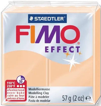 Lut polimeric Staedtler Fimo Effect - 57g, piersica