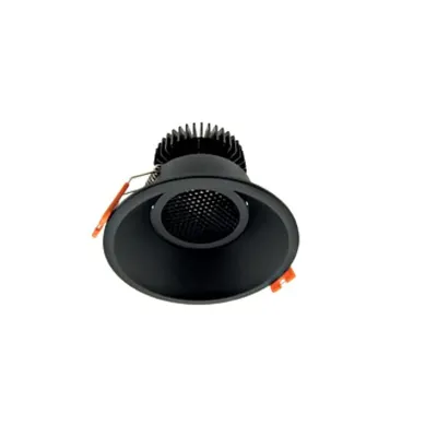 LED Downlight 95 WW (Warm White), Black, IP43