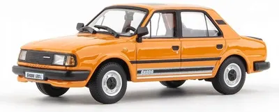Model de colecție Abrex Contemporary: Automobile - Skoda 120L (1984) - Golden Ochre