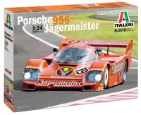Model asamblabil Italeri Curse: Automobile - Porsche 956 Jagermeister