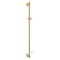 Bara de dus RSH SmartActive shower rail 900 26603GN0, lungime bara 90 cm, suport pt para, cu polita, Cool sunrise