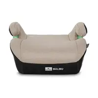 Inaltator auto cu isofix Lorelli Malibu Beige 6-12 ani, 125-150 cm, cu conectori pentru ghidaj