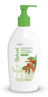 Dr. Max Natural Gel de dus cu Goji si Vitamina E, 500ml