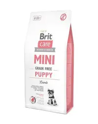 BRIT Care Mini Grain Free Mini Puppy Lamb hrana uscata caini juniori talie mica, cu miel 7 kg