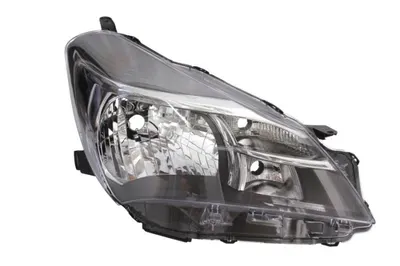Far Dreapta (H4 W21 WY21W, electric, fara motoras, culoare insert: negru) potrivit TOYOTA YARIS, YARIS HATCHBACK
