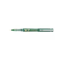 Pix cu varf Roller, Pilot, V7, Hi-Tecpoint, reincarcabil, Verde, 0.7 mm