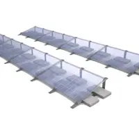 Sistem Fixare pentru 16 Panouri Fotovoltaice pe Acoperis drept tip terasa SolarEasy