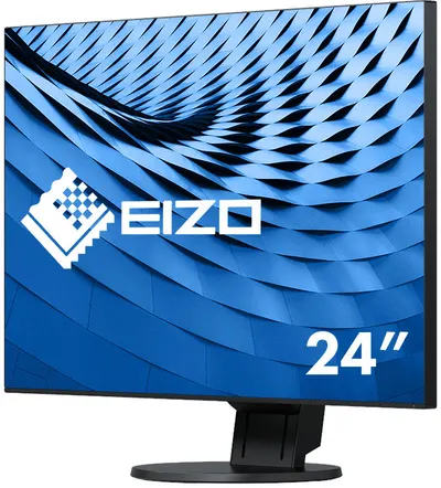 Monitor EIZO - FlexScan EV2456-BK, 24.1'', WUXGA, IPS, Anti-Glare, USB hub, negru