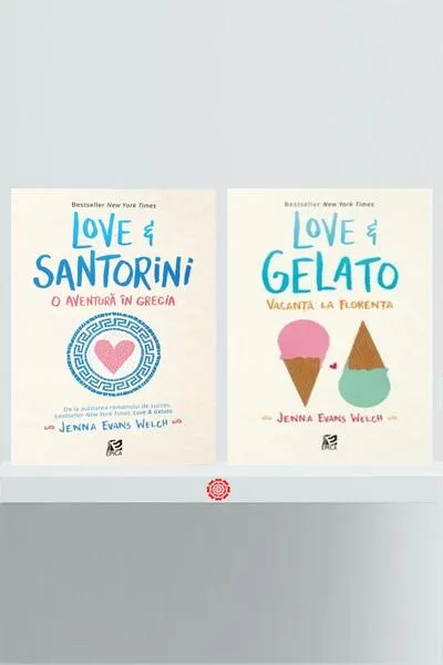 Pachet Seria Love & Gelato - Paperback brosat - Jenna Evans Welch