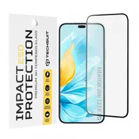 Folie de protectie Ecran Techsuit pentru Honor 200 Lite, Sticla Securizata, Full Glue, Neagra