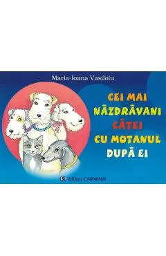 Cei mai nazdravani catei cu motanul dupa ei