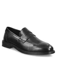 Pantofi din piele naturala pentru barbati - Negru