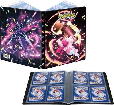 Album pentru cartonase - Pokemon Scarlet and Violet 4.5 Paldean Fates 4-Pocket Portfolio