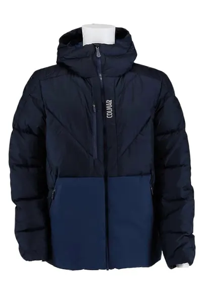 Jacheta schi barbati Puffy Stretch Corduroy - Albastru