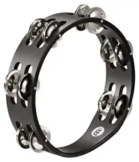 Tamburină Meinl - Compact Tambourine CTA2S-BK, 8'', negru