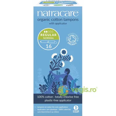 Tampoane Normale cu Aplicator 16buc