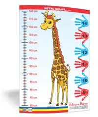 Metru girafă 1,4 metri - planșă 50x70