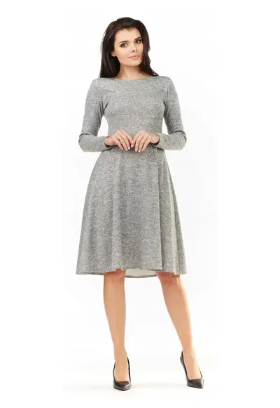 Rochie dama - InfiniteYou - Poliester - Gri - A210