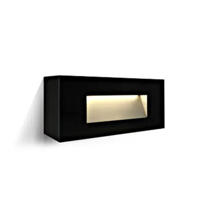 Gela LED 5W 350lm 3000K 220-240V IP65 negru