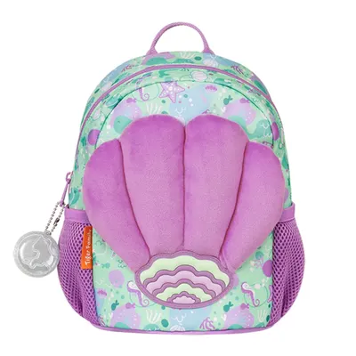 Rucsac ergonomic Dear friends, 31x24x16 cm, Purple Seashell, Tiger Family