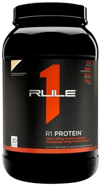 R1 Protein, fursecuri cu cremă, 900 g, Rule1