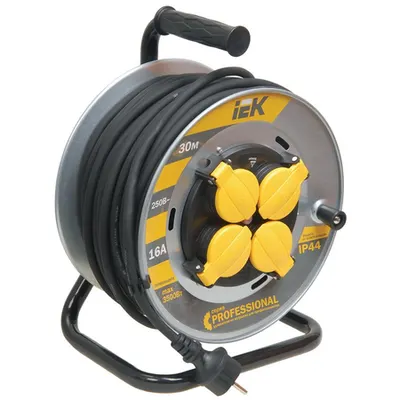 Derulator UK30 4 prizas 2P+PE/30m KG 3x2,5mm2 IP44 Professional