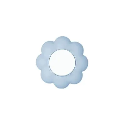 Intrerupator 16a alb-bleu floare
