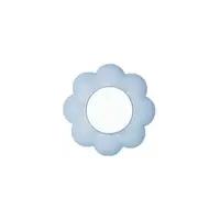 Intrerupator 16a alb-bleu floare