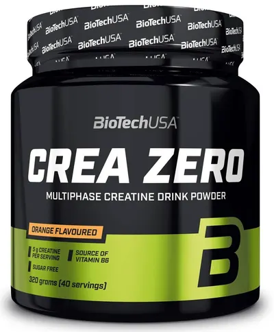 Crea Zero, portocală, 320 g, BioTech USA