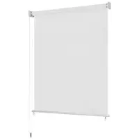 vidaXL Jaluzea tip rulou de exterior, 225 (l) x 140 (î) cm, alb
