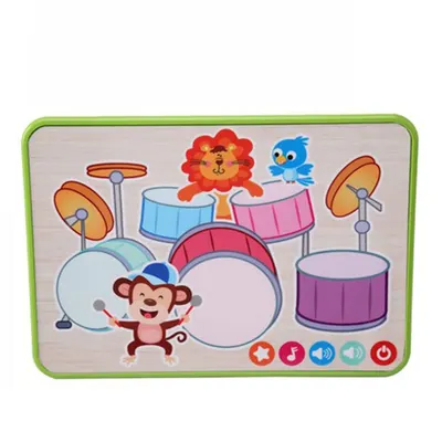 Tableta muzicala pentru bebelusi Ntoys Smart Pad Tobe