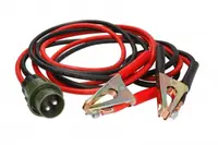 Cabluri pornire auto lungime 4m, 2x35mm ², mufa NATO; capete tip cleste, verde