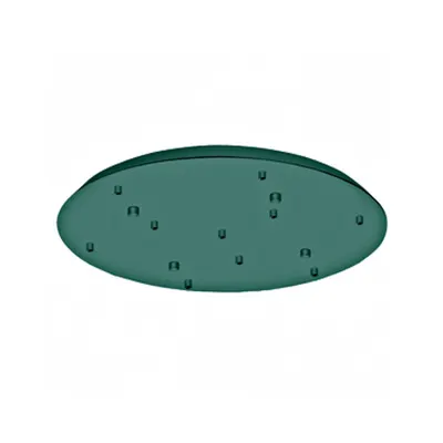 Canopy 10-fold, surface mounted opal green (RAL 6026)