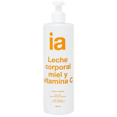 Lapte de corp cu miere si Vitamina C, Interapothek | 500 ml