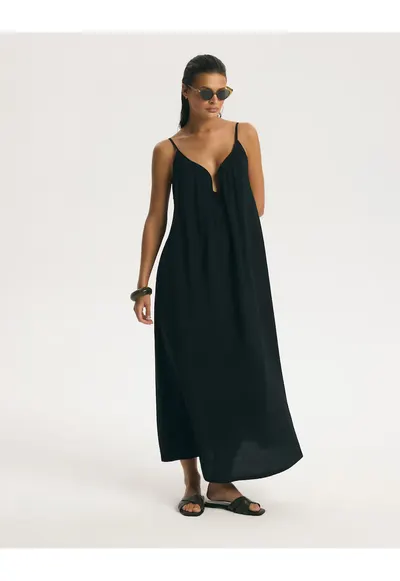 Rochie Maxi Dama Louise - Negru