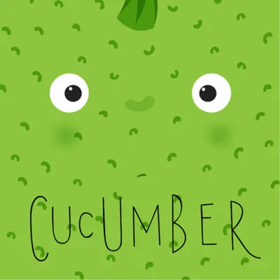 Cub Rubik - Design - Kids: Muzzles Green Veggies & Fruits