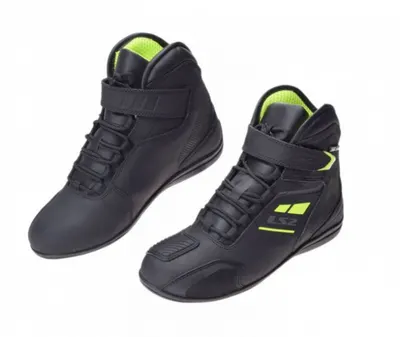 Ghete moto LS2 Garra Man Boots WP, marime 45, culoare negru verde