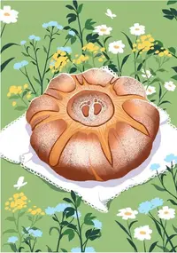 Felicitare GloryArt - Pentru botez sau botez