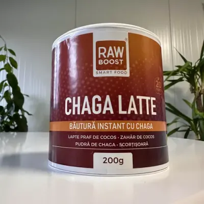Chaga Latte - băutură instant ECO, 200g | Rawboost
