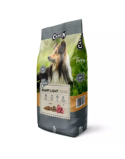 CANUN Terra Diary Light 18 kg hrana caini seniori