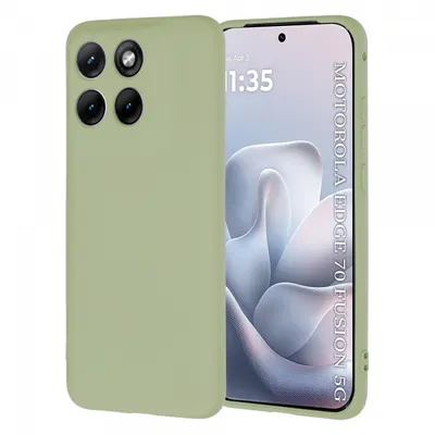 Husa pentru Motorola Edge 70 Fusion, Techsuit, SoftFlex, Matcha
