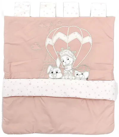 Organizator pentru pătuț Bambino Casa - Paris, Rosa