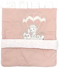 Organizator pentru pătuț Bambino Casa - Paris, Rosa