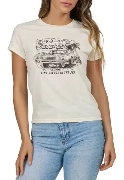 Tricou cu imprimeu grafic Truck Stop